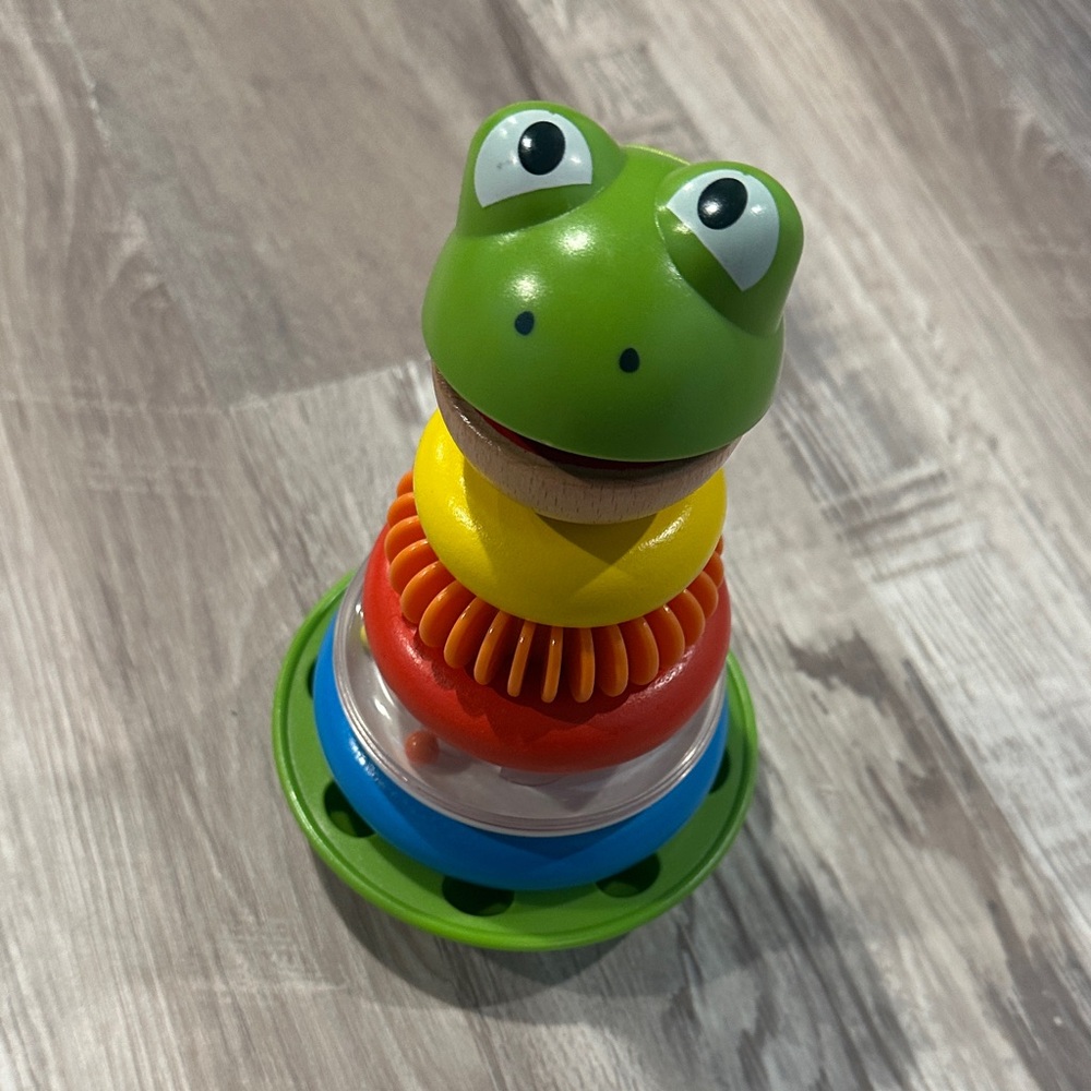Hape stacking toy in perfect condition